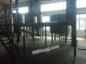 高价采购二手浓缩果汁设备及各类饮料厂设备